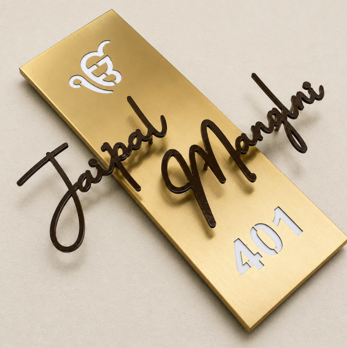 Flat Nameplate