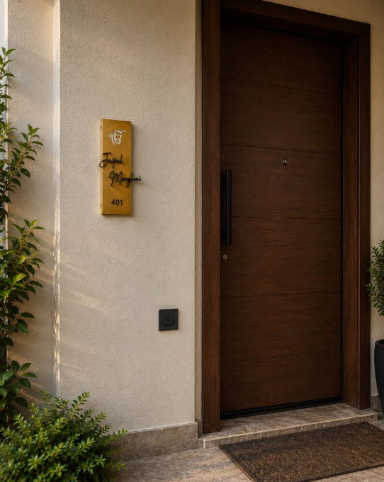 Flat Nameplate