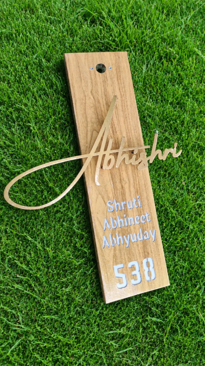 Flat Nameplate