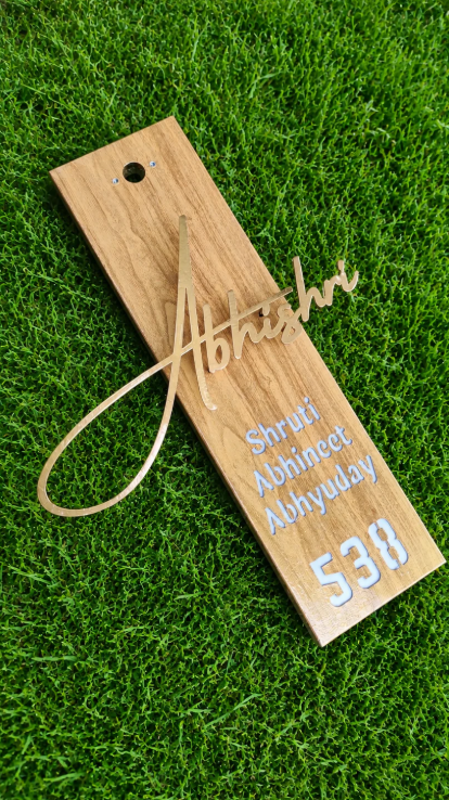 Flat Nameplate