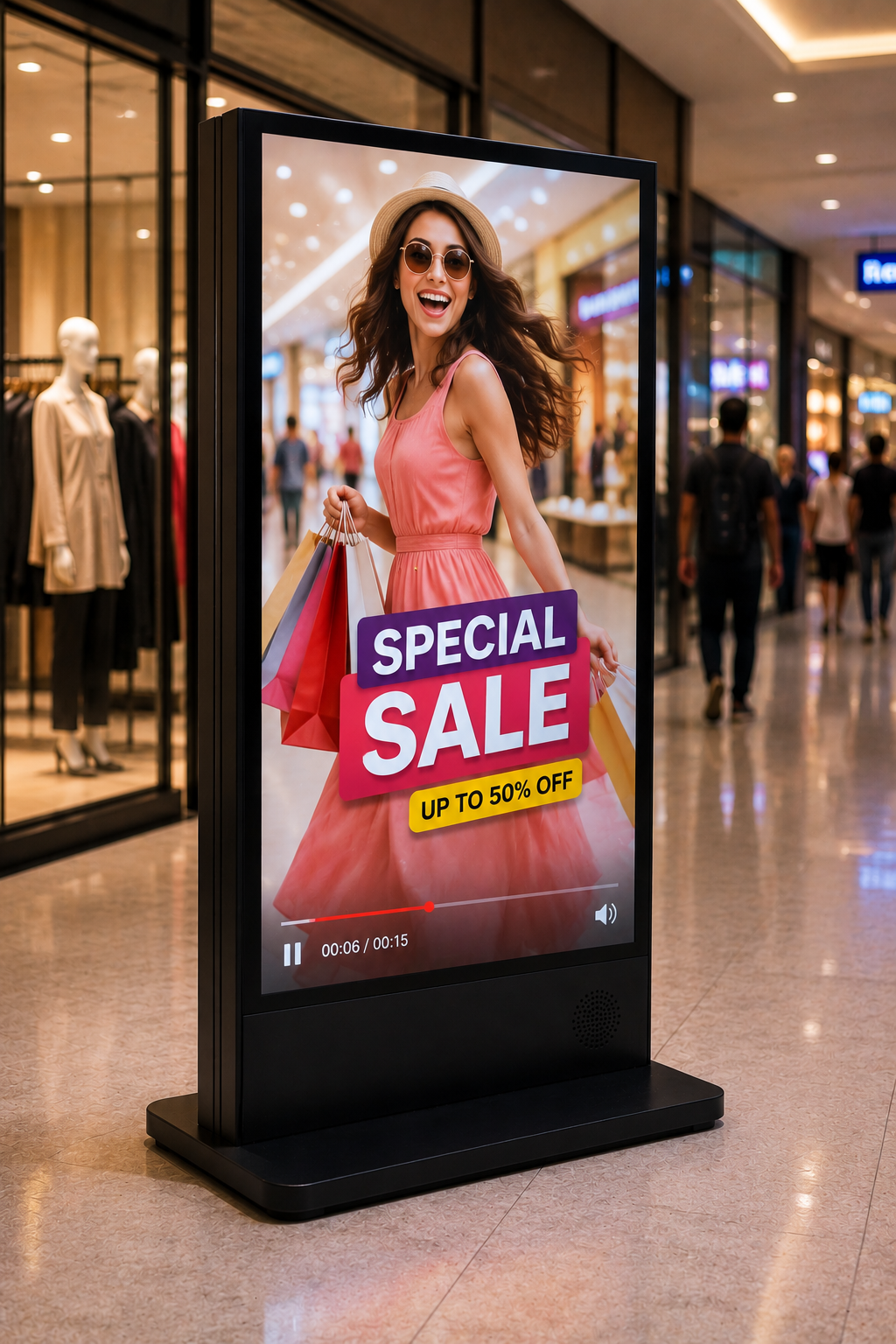 Indoor Digital Standee LED Display for Advertising & Promotions