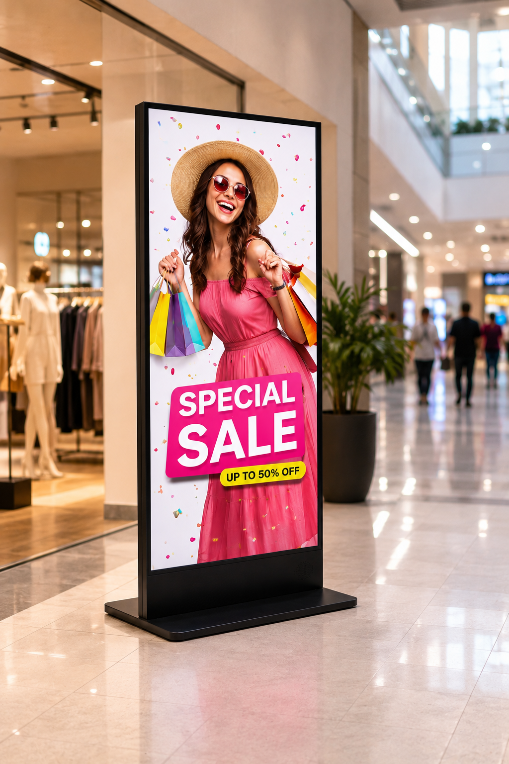 Indoor Digital Standee LED Display for Advertising & Promotions
