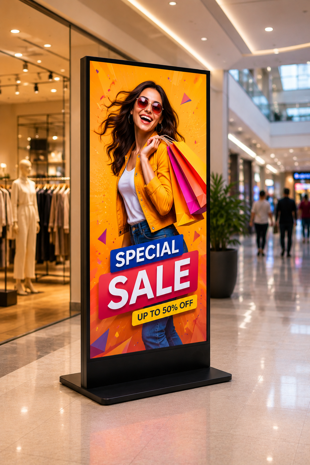 Indoor Digital Standee LED Display for Advertising & Promotions