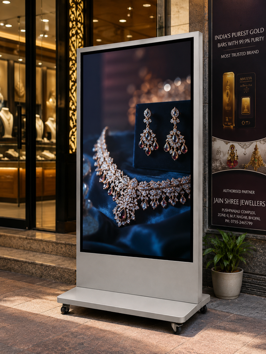 Outdoor Digital Standee Display for Business Advertising & Promotions