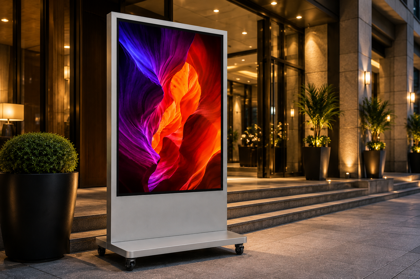 Outdoor Digital Standee Display for Business Advertising & Promotions