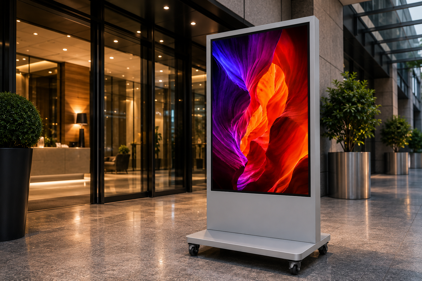 Outdoor Digital Standee Display for Business Advertising & Promotions